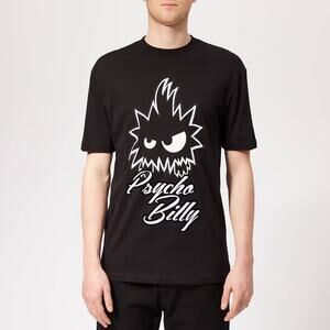 Alexander McQueen McQ Psycho Billy T-Shirt Men's Small Black‎